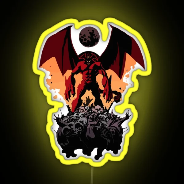Devilman Crybaby RGB Neon Sign