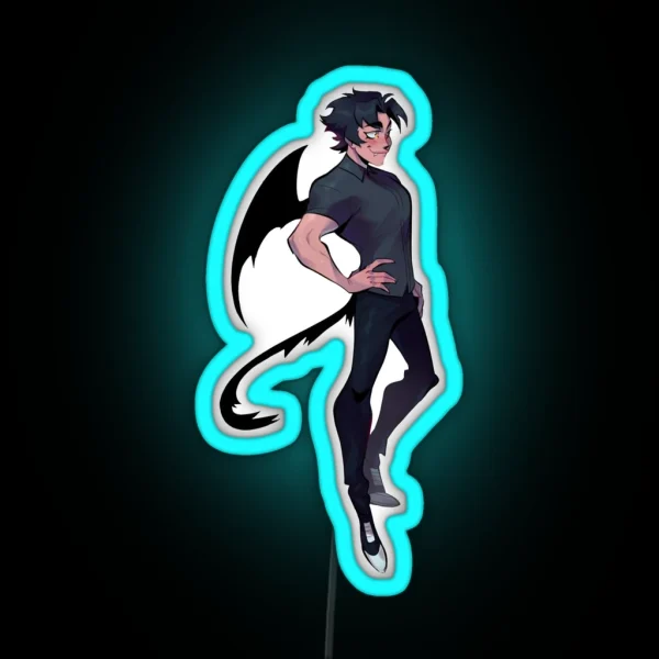 Devilman Crybaby RGB Neon Sign