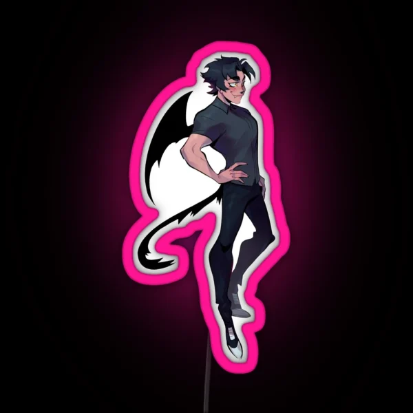Devilman Crybaby RGB Neon Sign