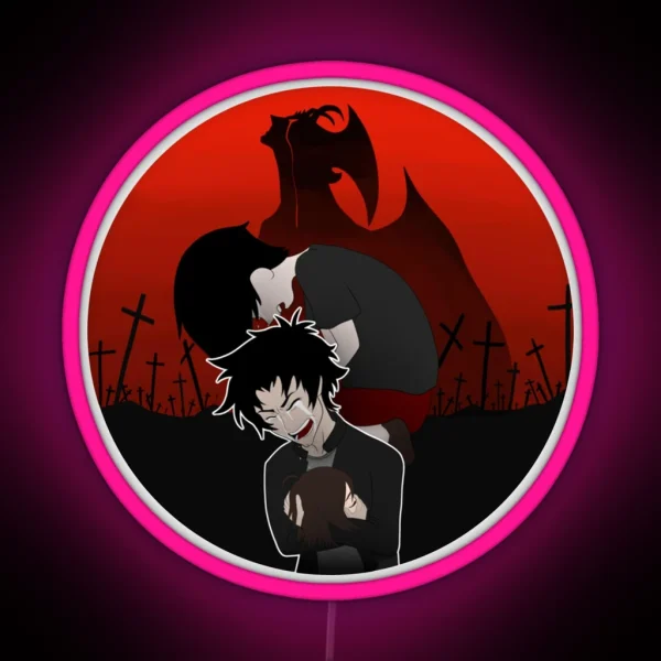 Devilman Crybaby RGB Neon Sign