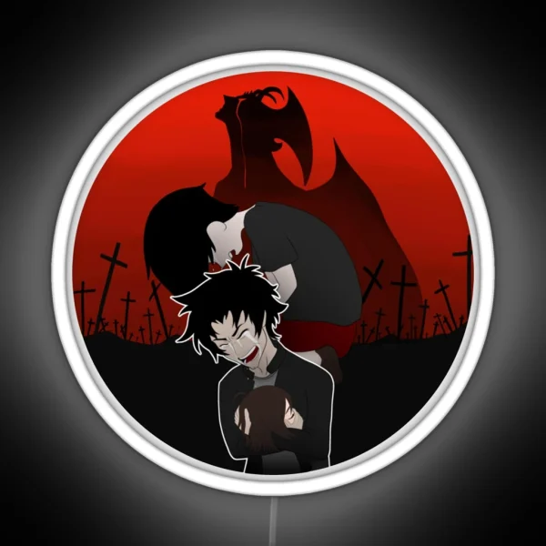 Devilman Crybaby RGB Neon Sign