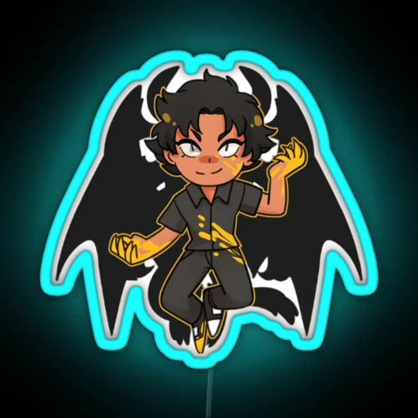 Devilman Crybaby RGB Neon Sign