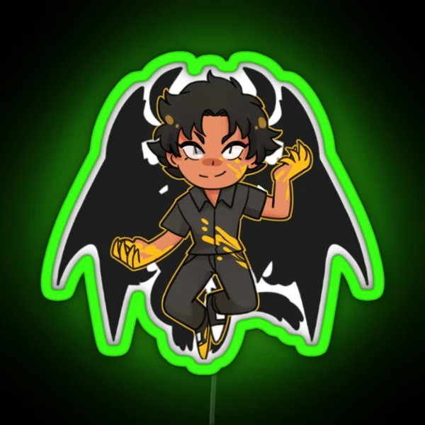Devilman Crybaby RGB Neon Sign