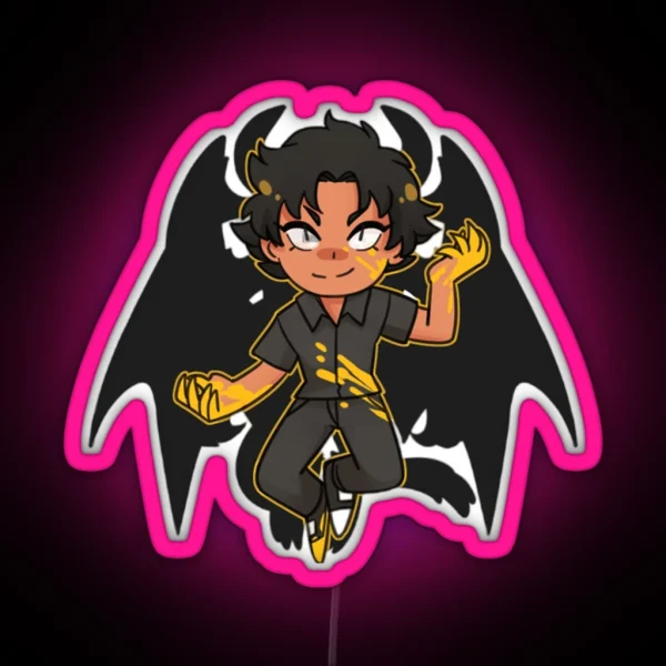 Devilman Crybaby RGB Neon Sign