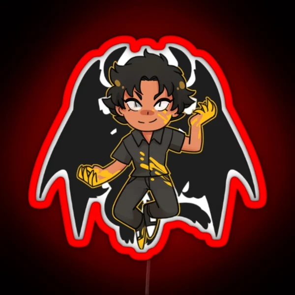 Devilman Crybaby RGB Neon Sign