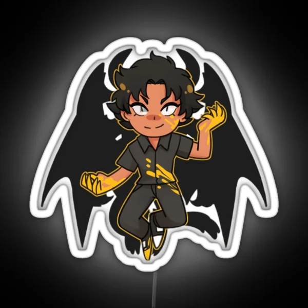 Devilman Crybaby RGB Neon Sign