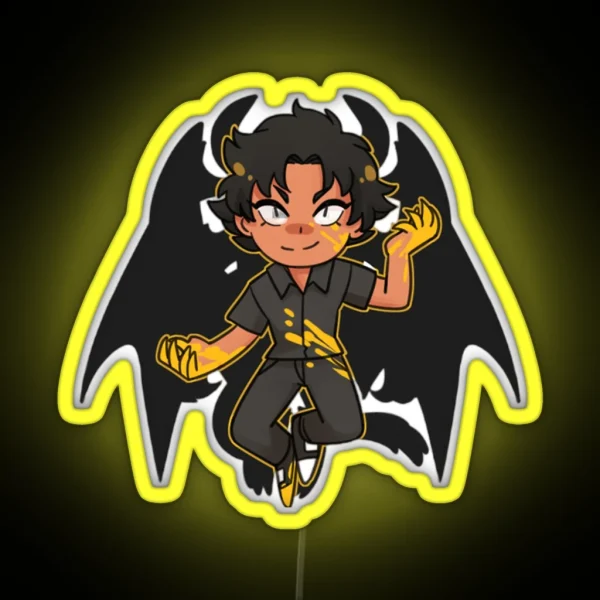 Devilman Crybaby RGB Neon Sign