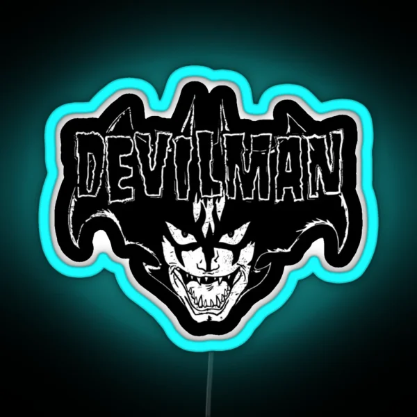 Devilman Crybaby RGB Neon Sign
