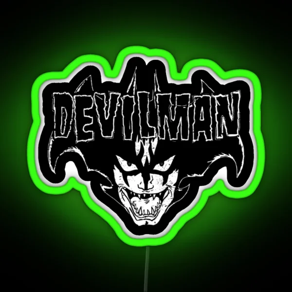Devilman Crybaby RGB Neon Sign