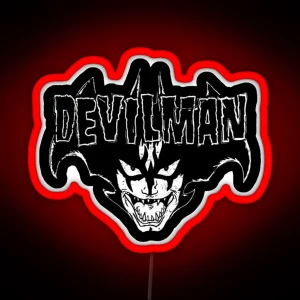 Devilman Crybaby RGB Neon Sign