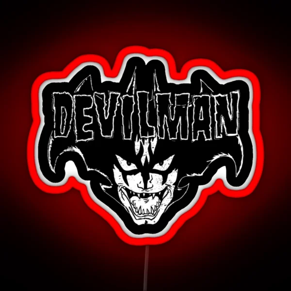 Devilman Crybaby RGB Neon Sign