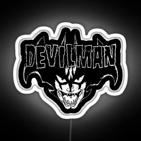 Devilman Crybaby RGB Neon Sign