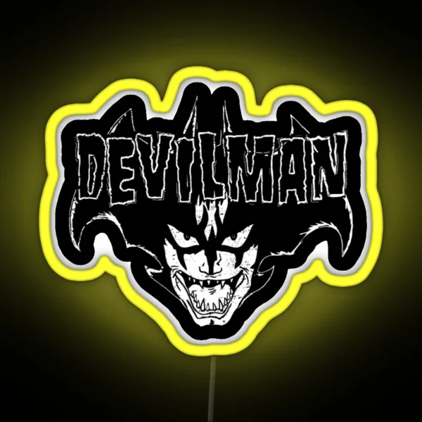 Devilman Crybaby RGB Neon Sign