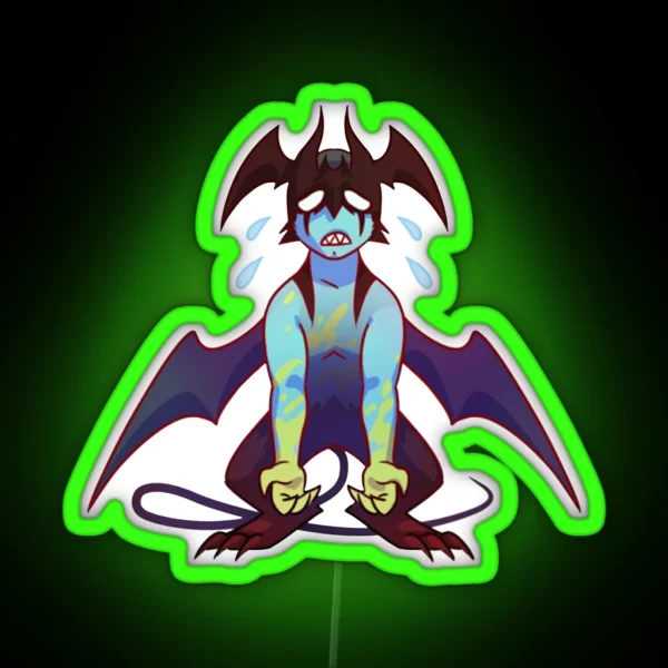 Devilman Crybaby RGB Neon Sign