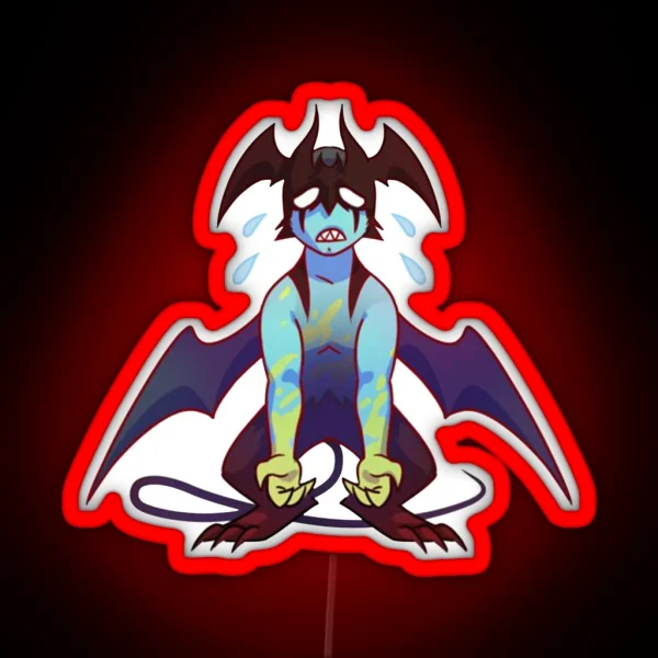 Devilman Crybaby RGB Neon Sign