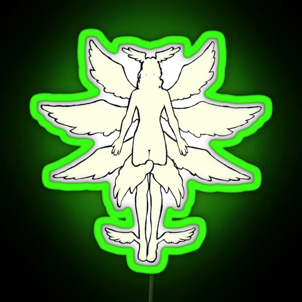 Devilman CRYBABY Satan RGB Neon Sign