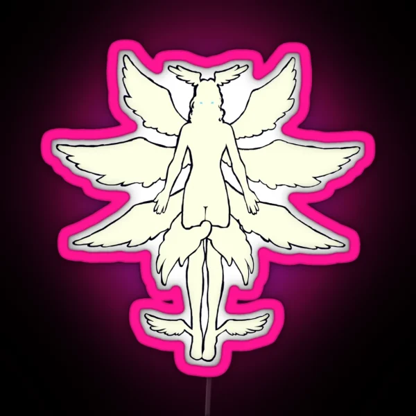 Devilman CRYBABY Satan RGB Neon Sign