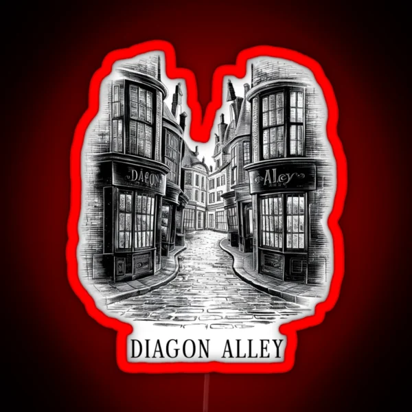 Diagon Alley RGB Neon Sign