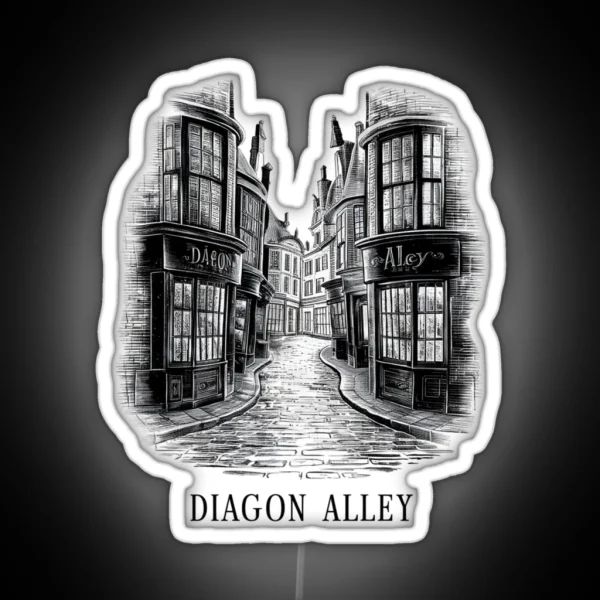Diagon Alley RGB Neon Sign