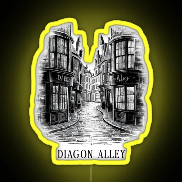 Diagon Alley RGB Neon Sign