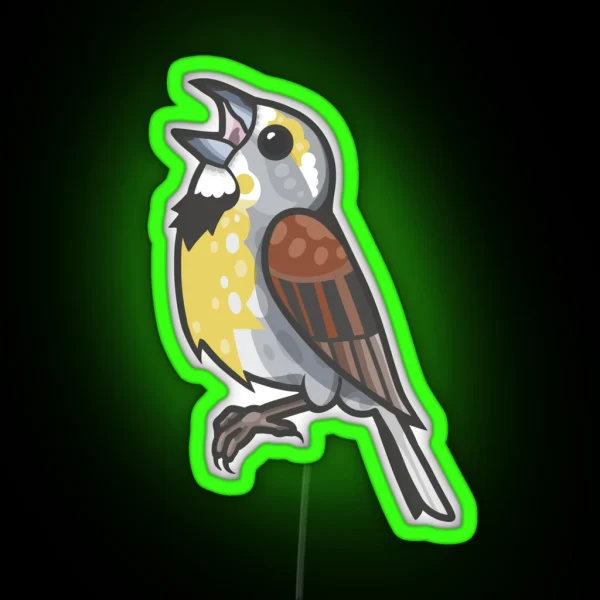 Dickcissel RGB Neon Sign