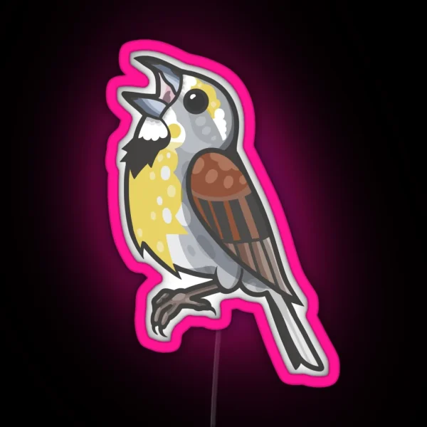 Dickcissel RGB Neon Sign