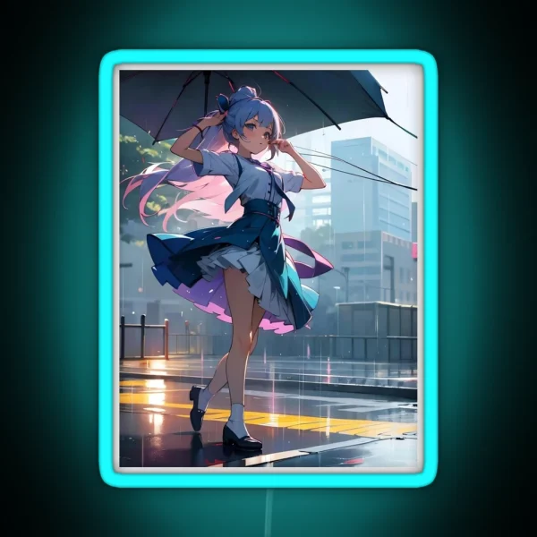 Digital Art Anime 2024 RGB Neon Sign