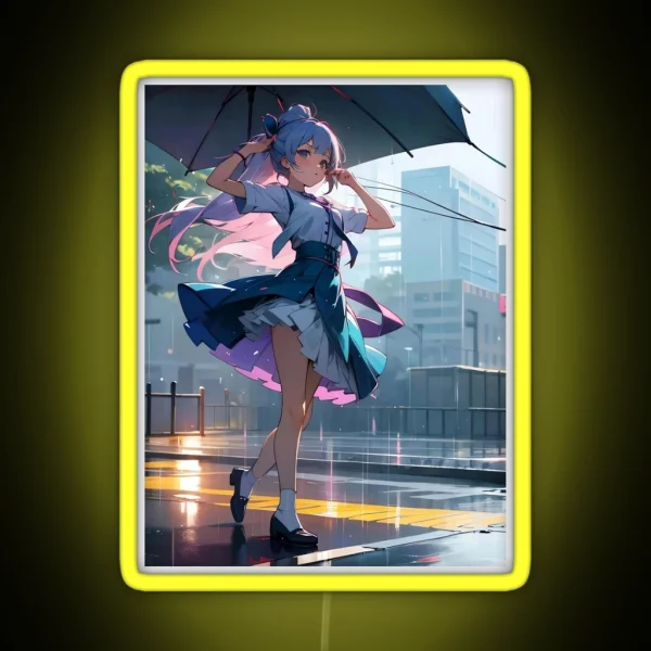 Digital Art Anime 2024 RGB Neon Sign