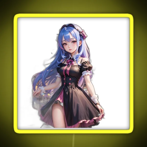 Digital Art Anime RGB Neon Sign