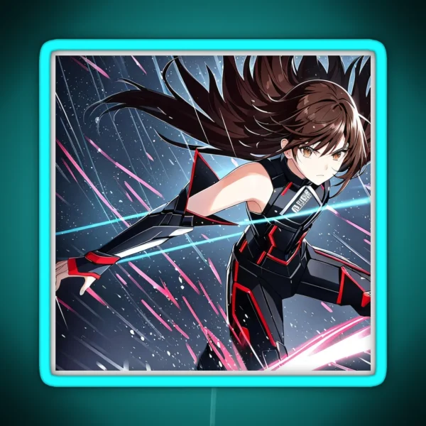 Digital Art Anime RGB Neon Sign