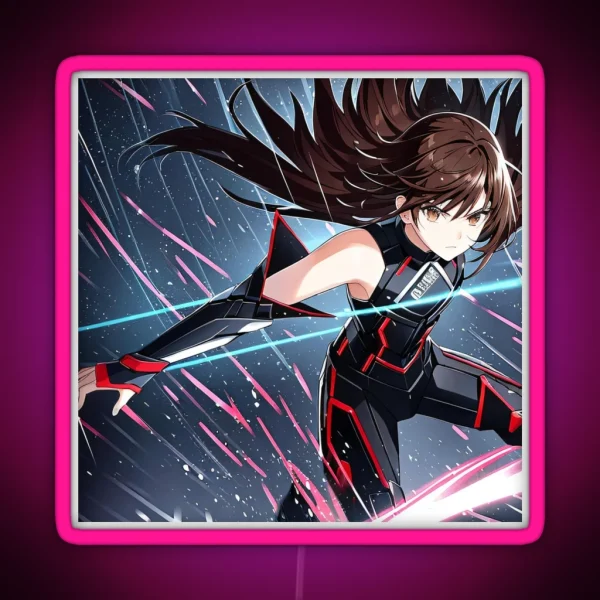 Digital Art Anime RGB Neon Sign