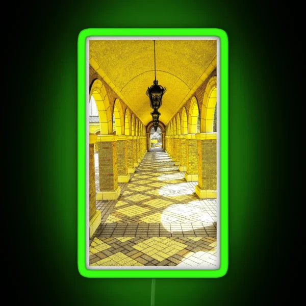 Digital Art Walkway RGB Neon Sign