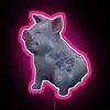 Dil S Porcelain Pig RGB Neon Sign - Image 6