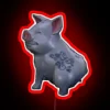 Dil S Porcelain Pig RGB Neon Sign - Image 2