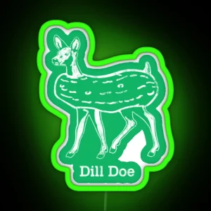 Dill Doe RGB Neon Sign