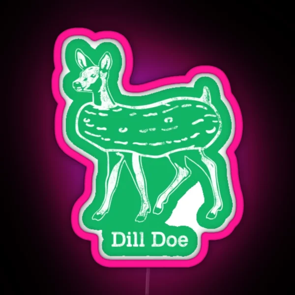 Dill Doe RGB Neon Sign