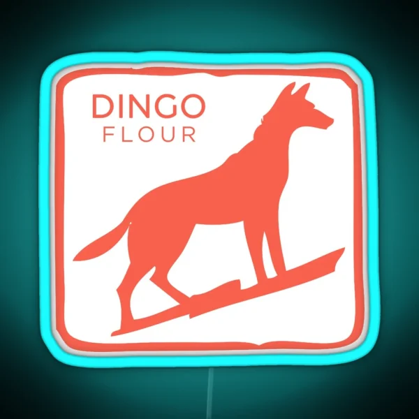 Dingo Flour RGB Neon Sign