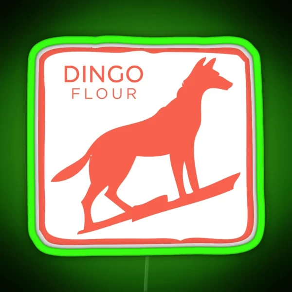 Dingo Flour RGB Neon Sign