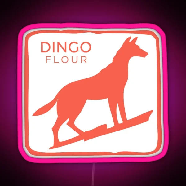 Dingo Flour RGB Neon Sign