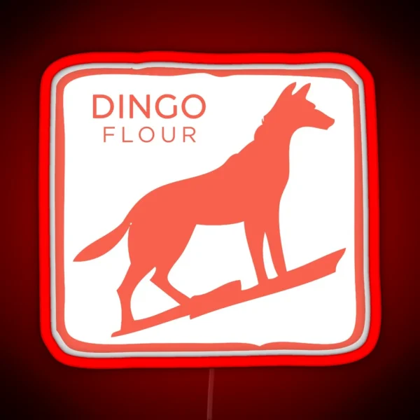 Dingo Flour RGB Neon Sign