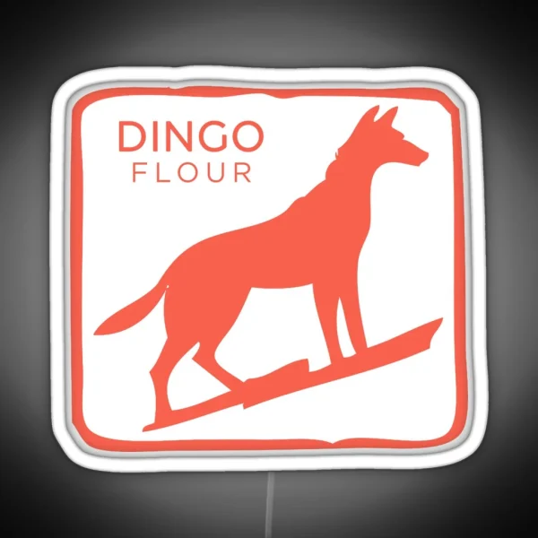 Dingo Flour RGB Neon Sign
