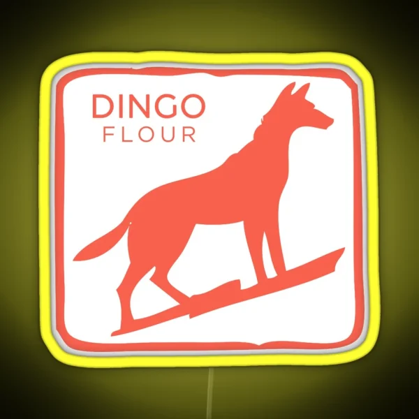 Dingo Flour RGB Neon Sign