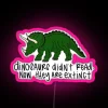 Dinosaurs Didn T Read RGB Neon Sign - Image 6