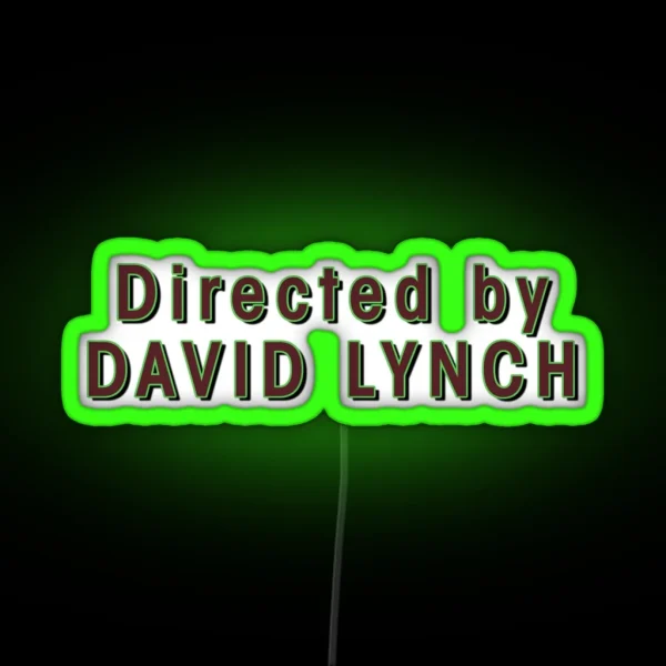 Directed RGB Neon Sign