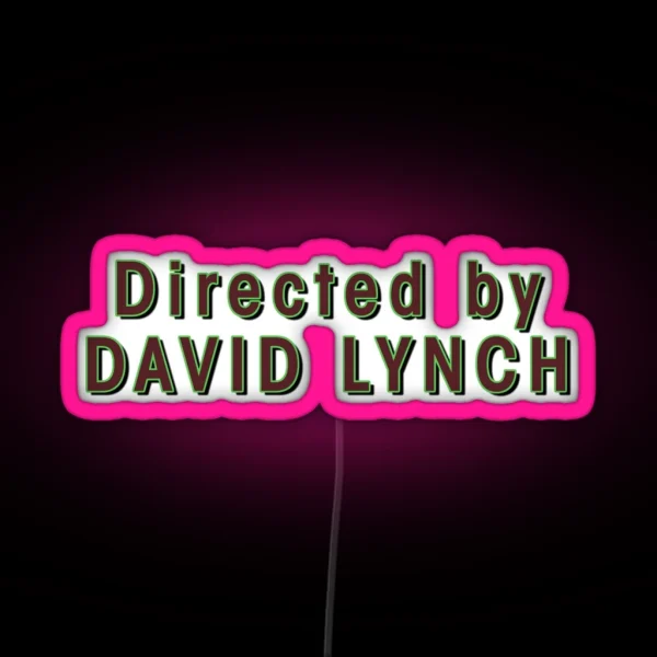 Directed RGB Neon Sign