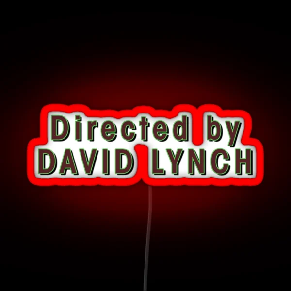 Directed RGB Neon Sign