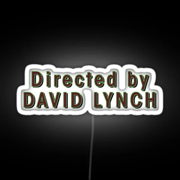 Directed RGB Neon Sign