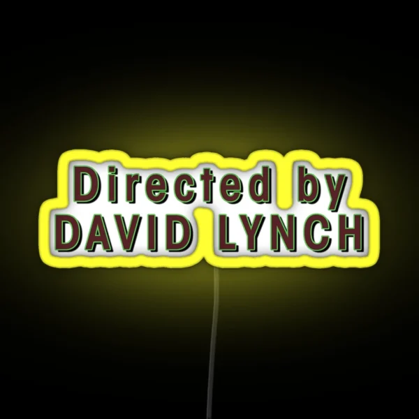 Directed RGB Neon Sign