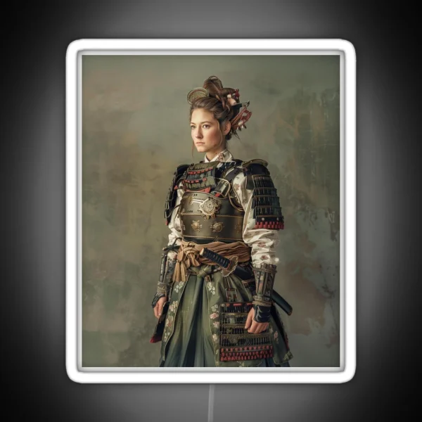 Dirndl Samurai RGB Neon Sign