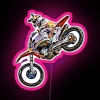 Dirt Bike Jump Or Motocross Jump Mx Or Motorcycle Jump RGB Neon Sign - Image 6